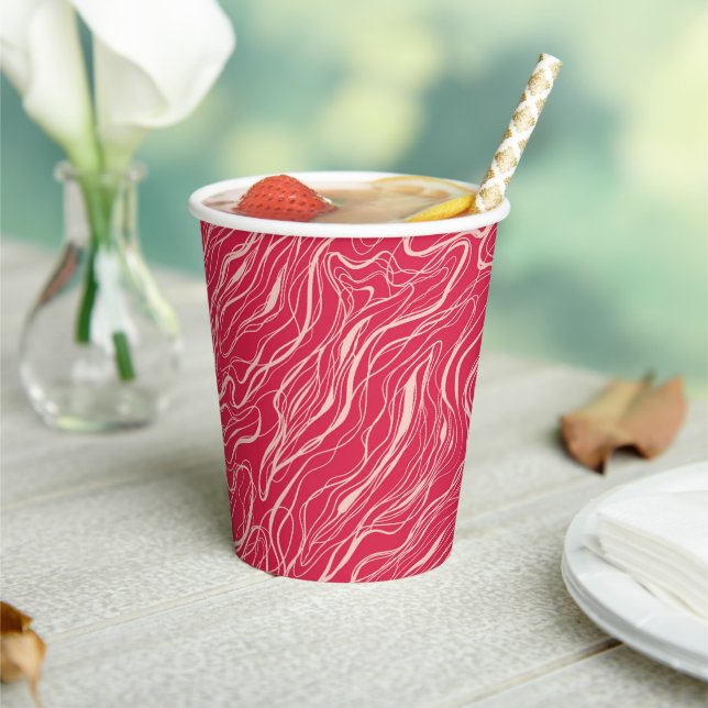 Sketch curves    paper cups (Insitu)