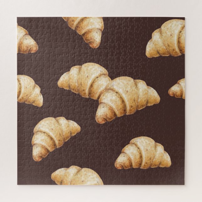 Sketch: desserts, pastries in pattern. jigsaw puzzle (Vertical)