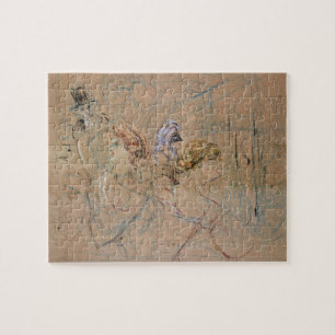 Sketch for 'At the Masked Ball', c.1892 (coloured Jigsaw Puzzle