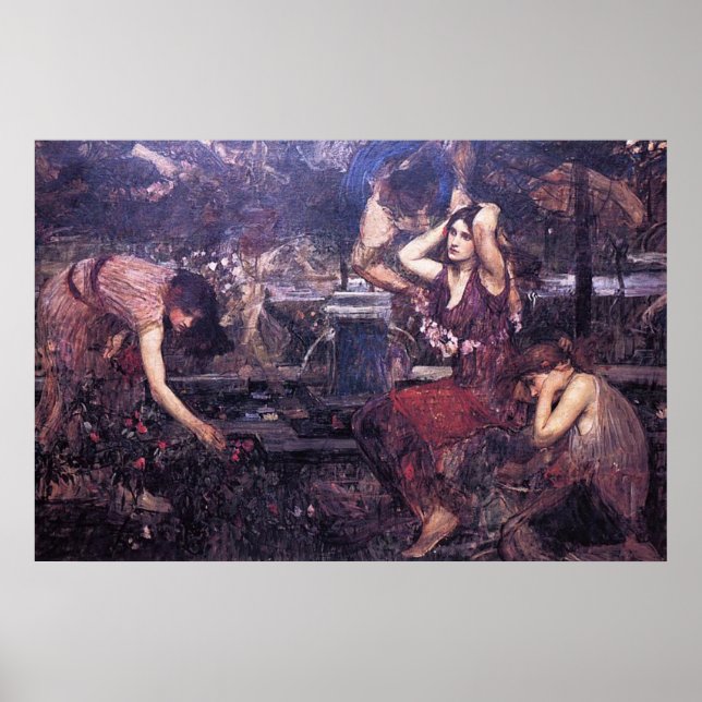 Sketch for Flora and the Zephyrs Poster (Front)