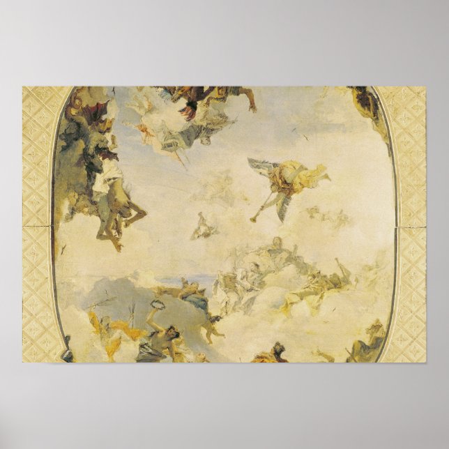 Sketch for The Apotheosis of the Pisani Family Poster (Front)