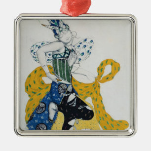 Sketch for the ballet 'La Peri' Metal Tree Decoration