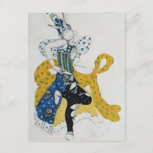 Sketch for the ballet 'La Peri' Postcard