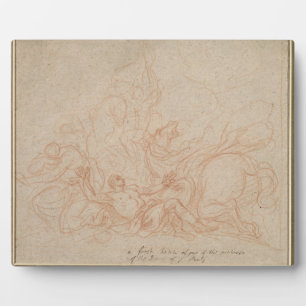 Sketch for the Conversion of St. Paul for the dome Plaque