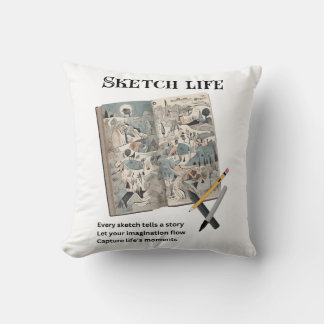 Sketch Life Cushion