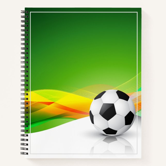 Sketch Notebook-Soccer Ball Notebook (Front)