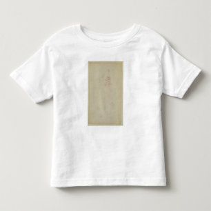 Sketch of a male head and two legs toddler T-Shirt