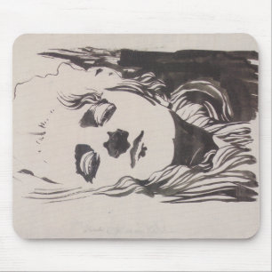 Sketch of a Woman From "Ver Sacrum" (Moser) Mouse Pad