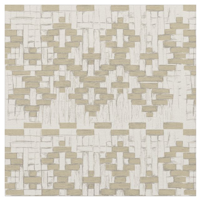 sketch of Cherokee Basket Fabric (Close Up)