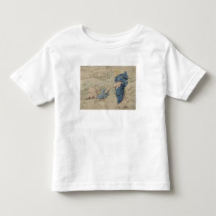 Sketch of Christ Walking on Water (w/c on paper) Toddler T-Shirt