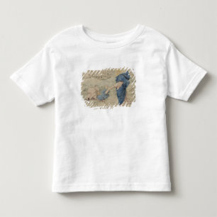 Sketch of Christ Walking on Water (w/c on paper) Toddler T-Shirt