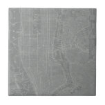 Sketch of New York City Map Tile<br><div class="desc">Sketch of New York City Map. Artist: Vision Studio. Image ID: 64746Z.</div>