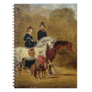 Sketch of Queen Victoria, The Prince Consort & HRH Notebook
