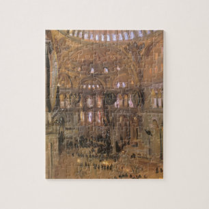 Sketch of Santa Sophia by John Singer Sargent Jigsaw Puzzle