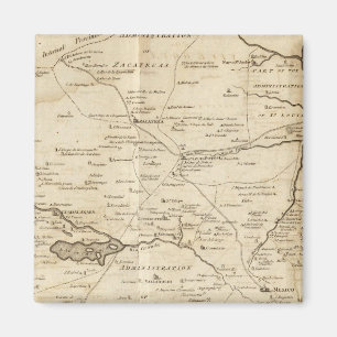 Sketch of the Internal Provinces of New Spain Magnet