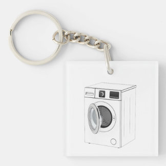Sketch of washing machine key ring