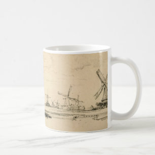 Sketch of Windmills mug