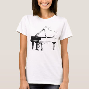 Sketch Piano T-Shirt