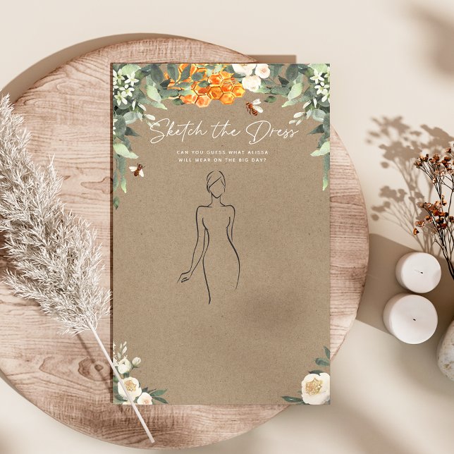 Sketch the Dress Bridal Shower Game (Creator Uploaded)