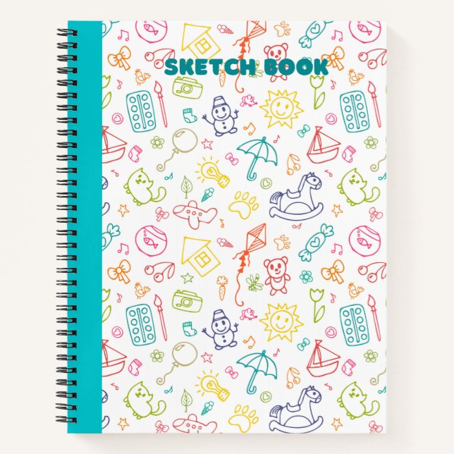  SKETCHBOOK FOR KIDS NOTEBOOK (Front)