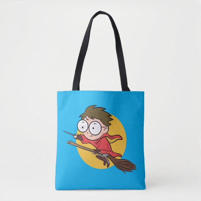 Sketchbook HARRY POTTER™ Playing QUIDDITCH™ Tote Bag (Front)