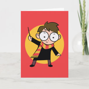 Sketchbook HARRY POTTER™ Raising Wand Card