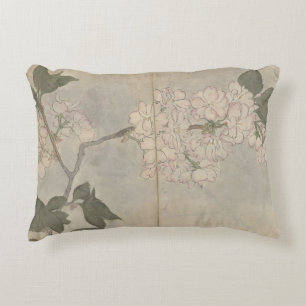 Sketchbook Pl. 105 by Ariyoshi Kondo Decorative Cushion