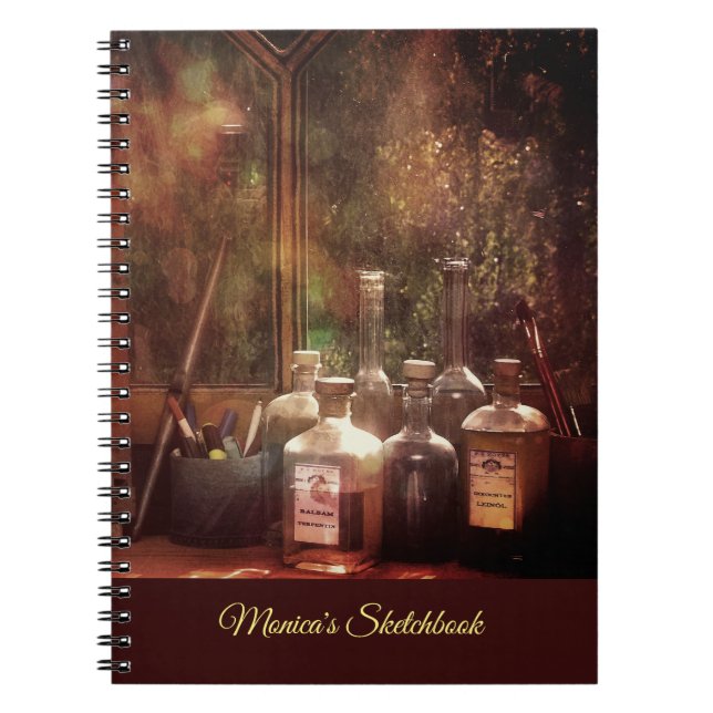 Sketchbook with your Name on it Notebook (Front)