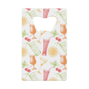 Sketched Cocktail Pattern