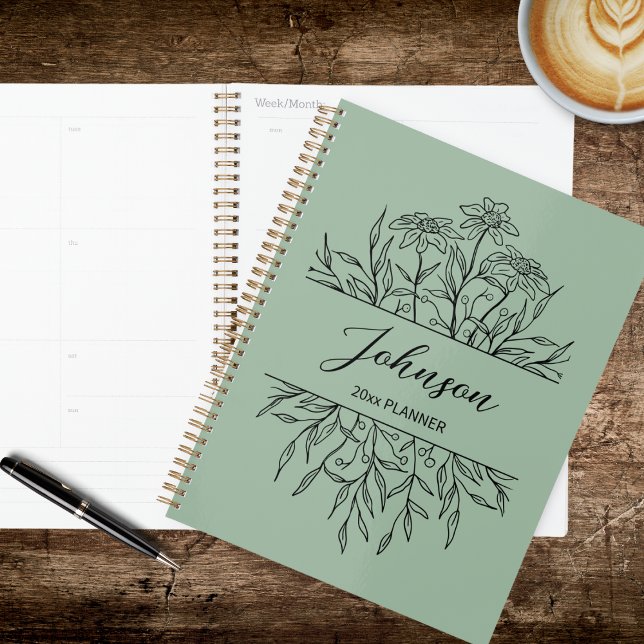 Sketched Floral Planner (Creator Uploaded)