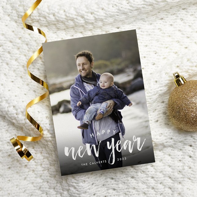 Sketched Overlay | New Year Photo Card (Creator Uploaded)