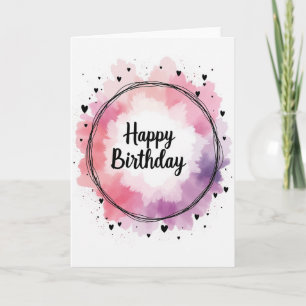 Sketched Ring Birthday Card