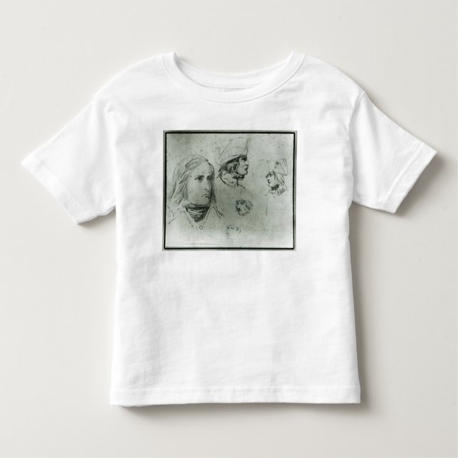 Sketches of Napoleon Bonaparte, 1797 Toddler T-Shirt (Front)