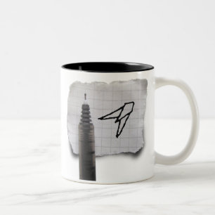 Sketchfighter 4000 Alpha Two-Tone Coffee Mug