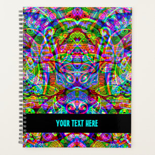 Sketching Fantasy Art - Abstract Neon Shift 3 Planner