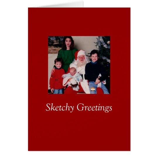 Sketchy Greetings #2 Card