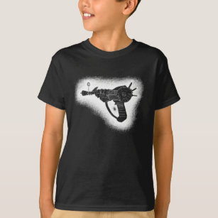 sketchy ray gun white version T-Shirt