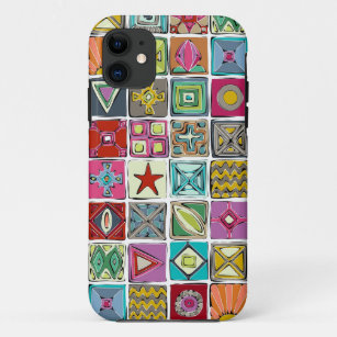 sketchy squares Case-Mate iPhone case