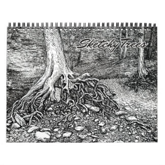 Sketchy Trees Calendar