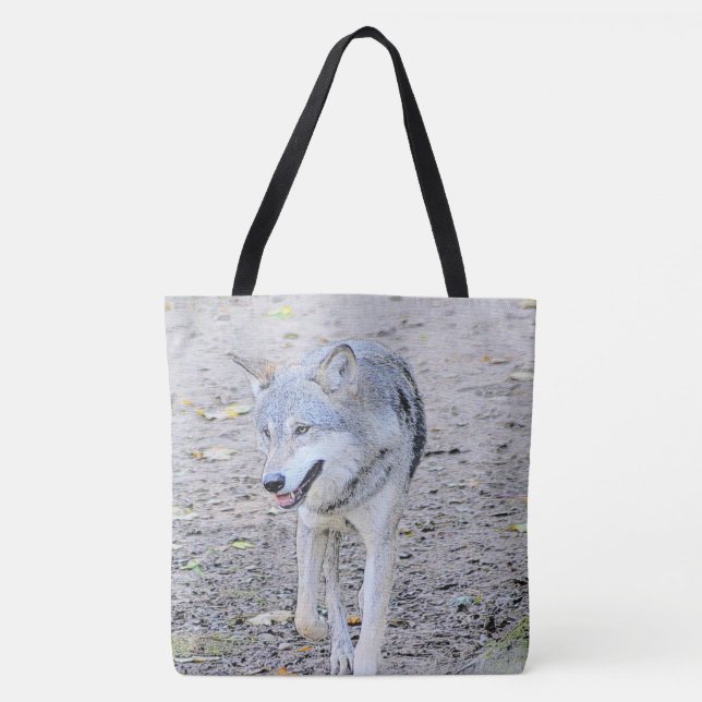 Sketchy Wolf 31801 Tote Bag (Front)