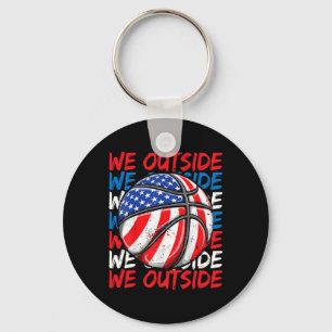 Sketll 4th Of July Memes Usa American Flag We Outs Key Ring