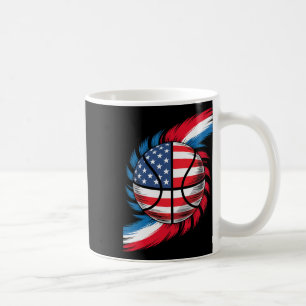 Sketll 4th Of July Men Usa American Flag Boys Patr Coffee Mug