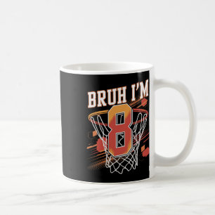 Sketll 8th Birthday Shirt For Boys 8 Year Old Birt Coffee Mug
