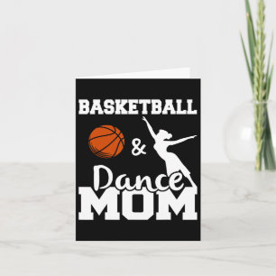 Sketll And Dance Mum Sketll Player Dancer Girl Mum Card