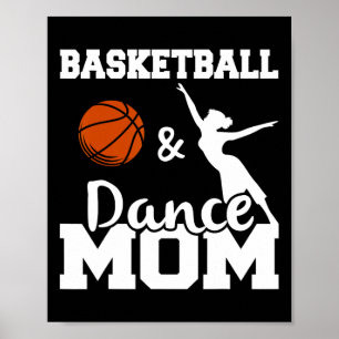 Sketll And Dance Mum Sketll Player Dancer Girl Mum Poster