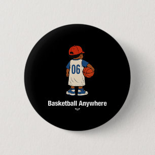 Sketll Anywhere Illustration Novelty Graphic Desig 6 Cm Round Badge