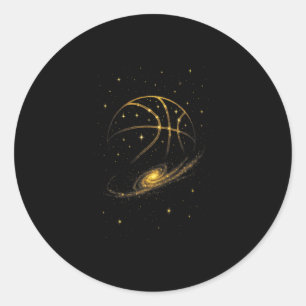 Sketll Art Classic Round Sticker