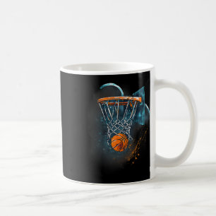 Sketll Artwork Drawing Bll Player Sketll Hoop Coffee Mug