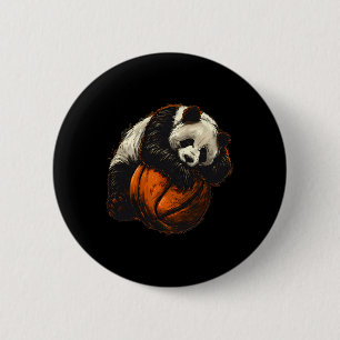 Sketll Artwork Drawing Panda Bear Sketll Lover 6 Cm Round Badge
