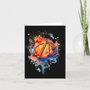 Sketll Artwork Sketll Hoop Colourful Watercolor 2 Card
